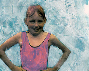Momma's Proud Swimmer -sold