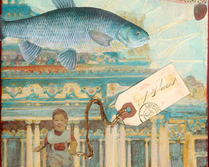 Boy with Fish -sold